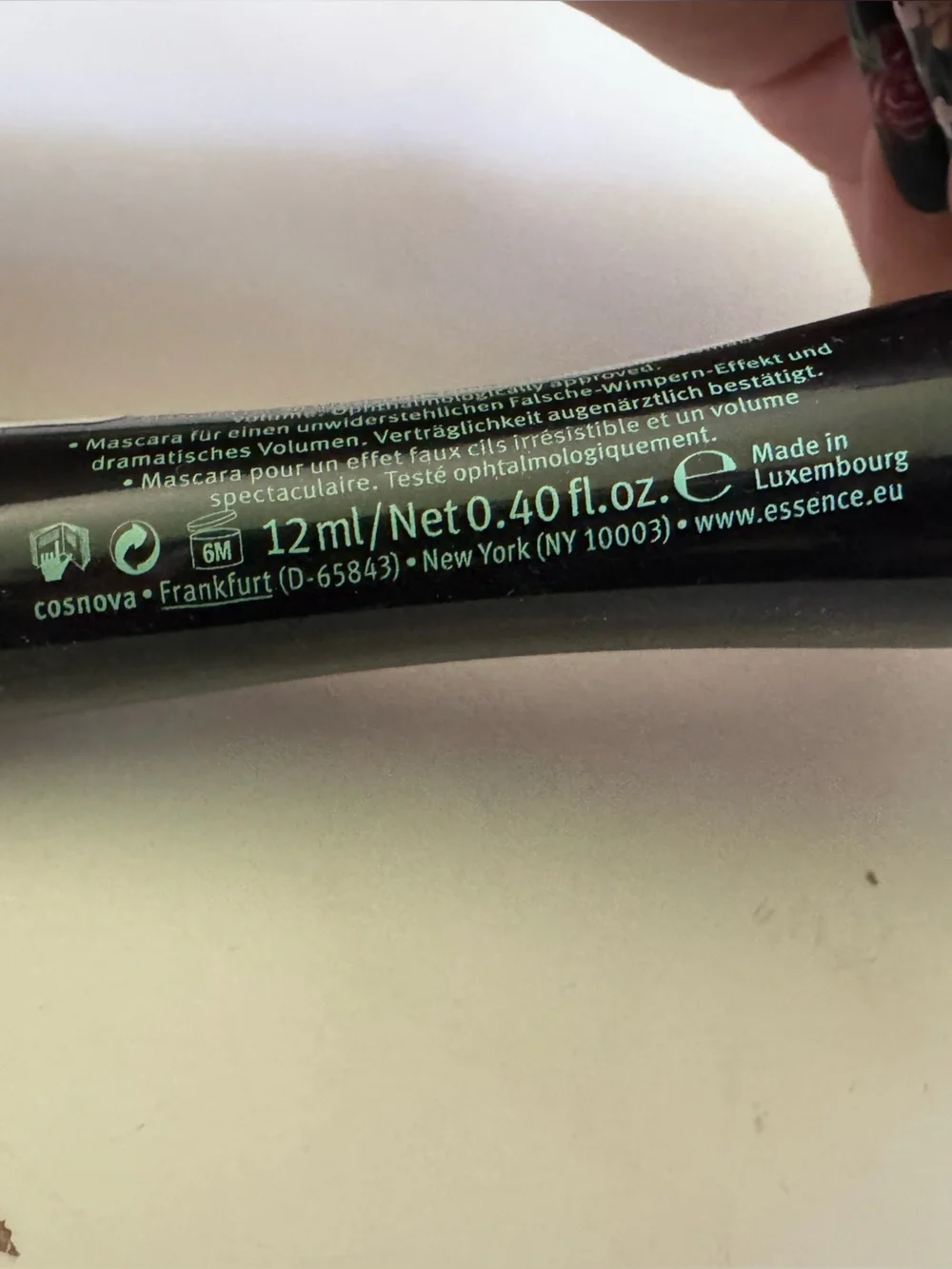 3/$15 Essence Lash Princess False Lash Effect Mascara Black Cruelty Free